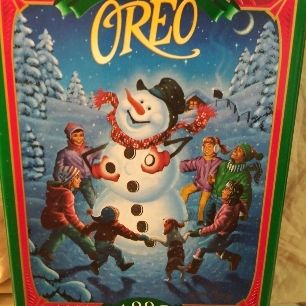 Vintage Nabisco Oreo Cookie Tin Circa 1996